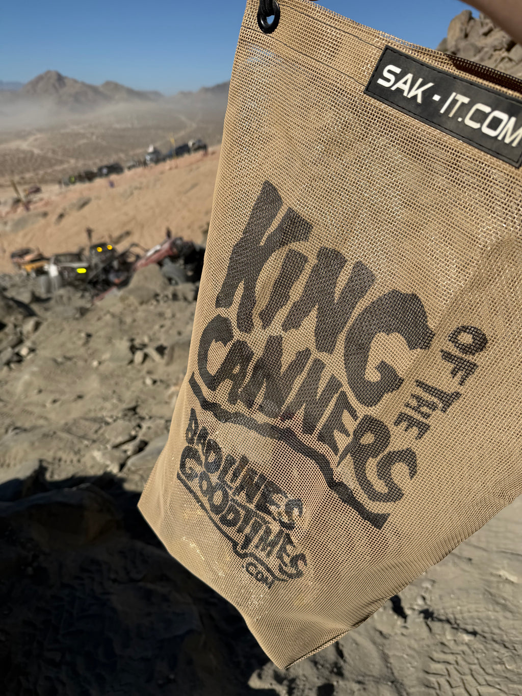 King of the Canners Trail trash bag