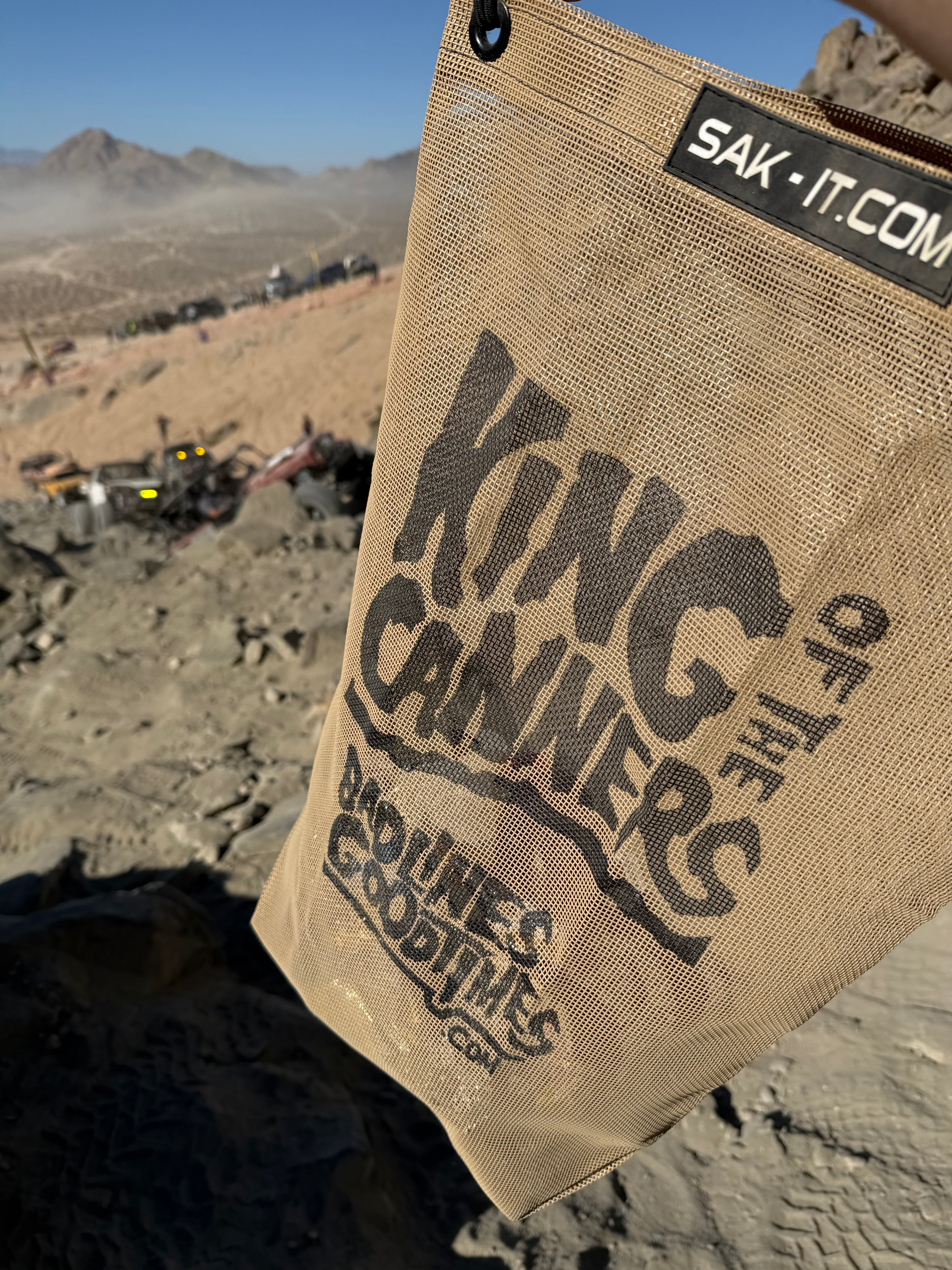 King of the Canners Trail trash bag