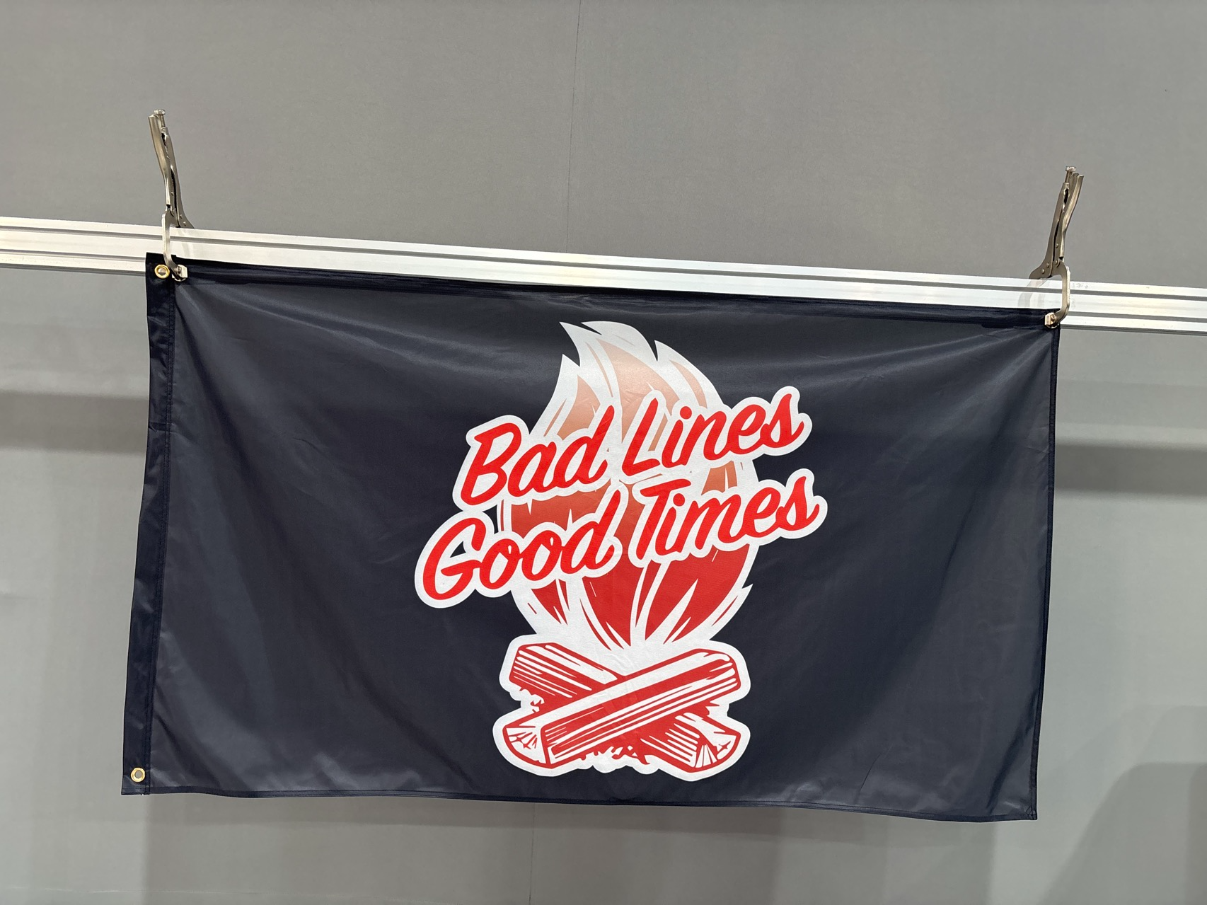 Bad Lines Base Camp Flag